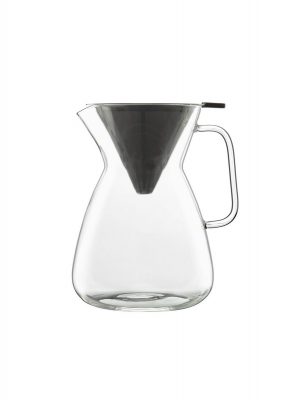 Luigi Bormioli Thermic Pour Over Coffee Kit,  1.0Lt