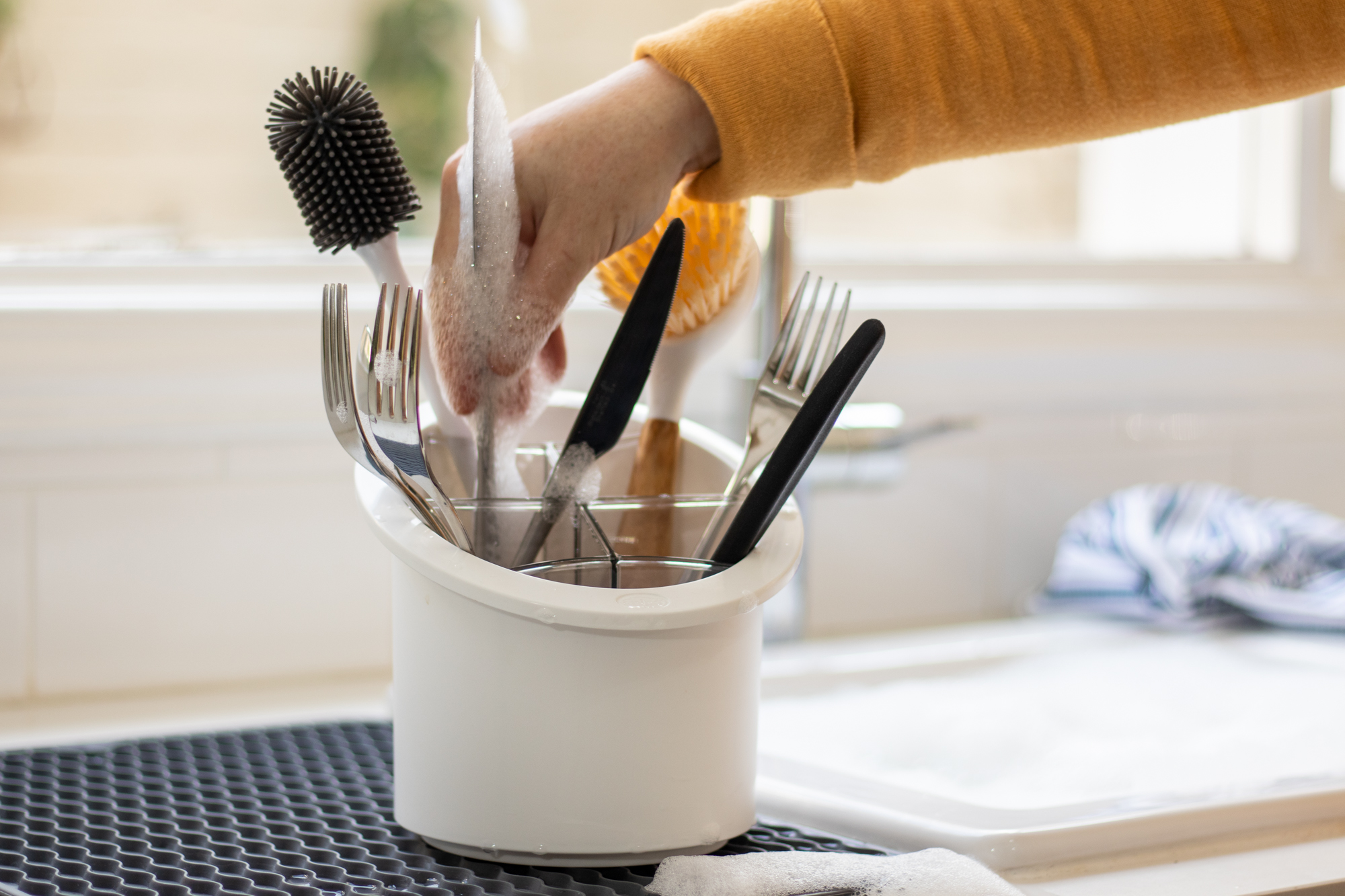 Home Classix Cutlery Drainer/ Utensil Holder AWG Trading (Pty) Ltd